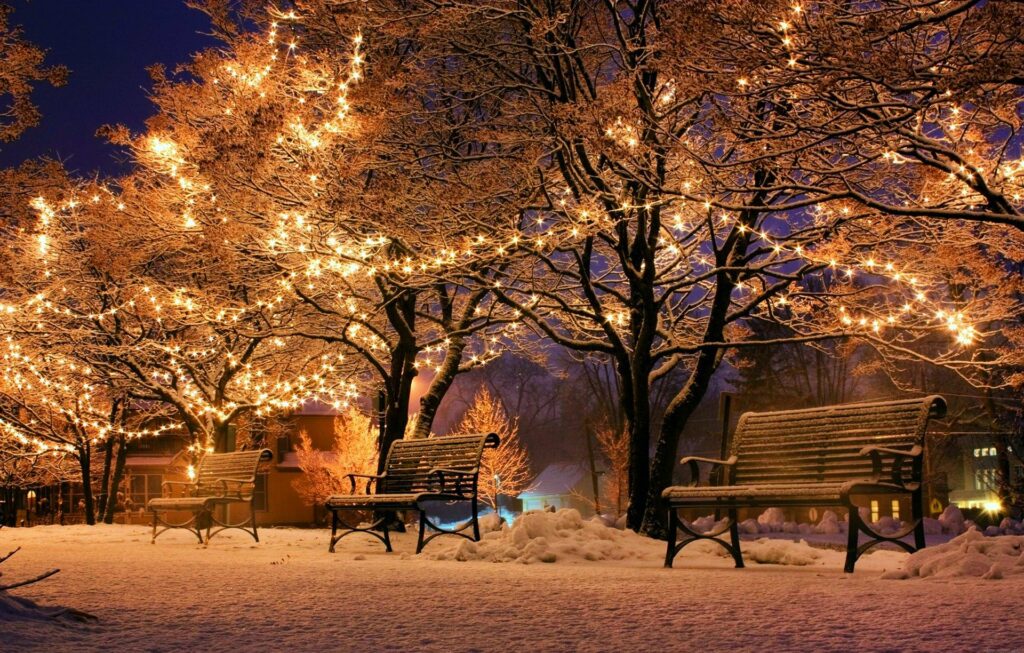 Weihnachtsbild für Aktion